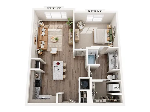 Floor plan H