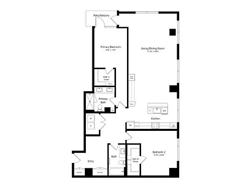 Floor plan B1