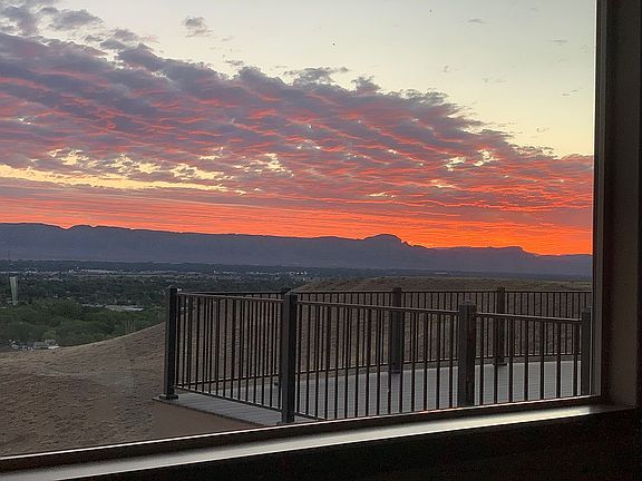 Sunrise from master bedroom 