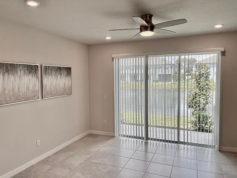 Lake view from main living space