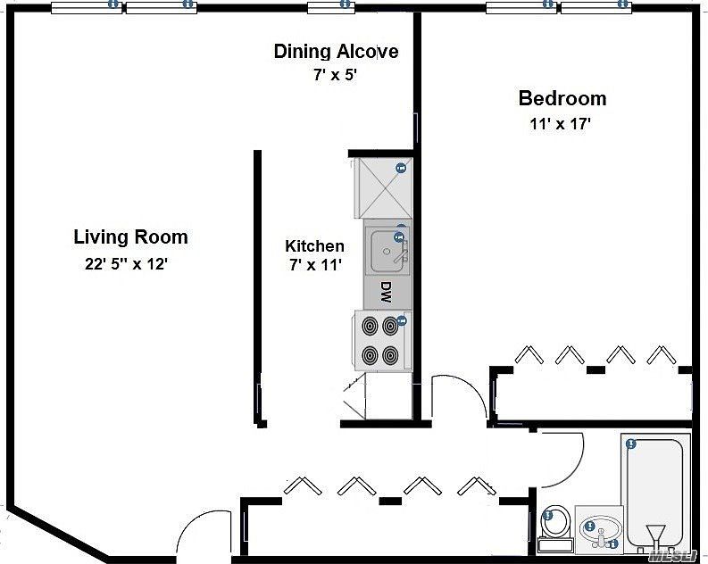 1st image of 241-20 Northern Blvd #3-H