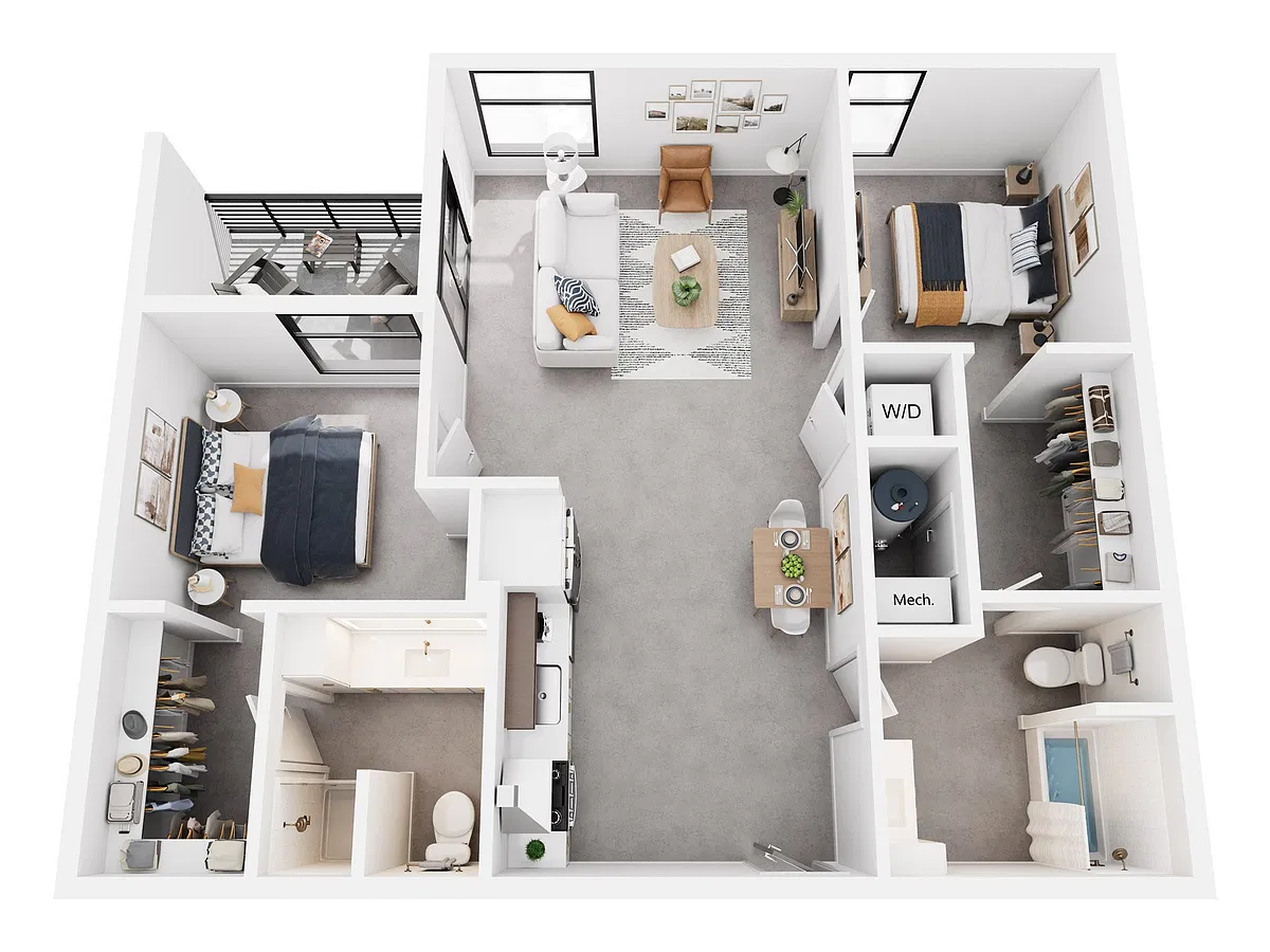 Floor plan Benson
