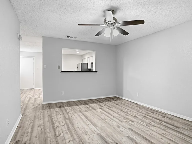 Living Room and Dining Area