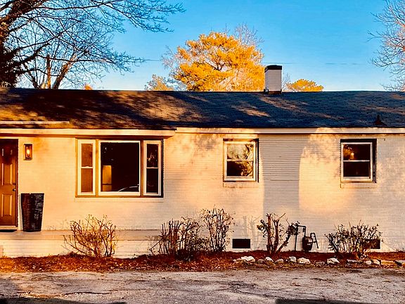 Freshly painted brick