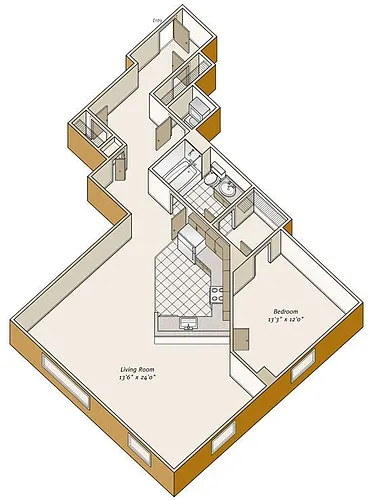 Floor plan A13