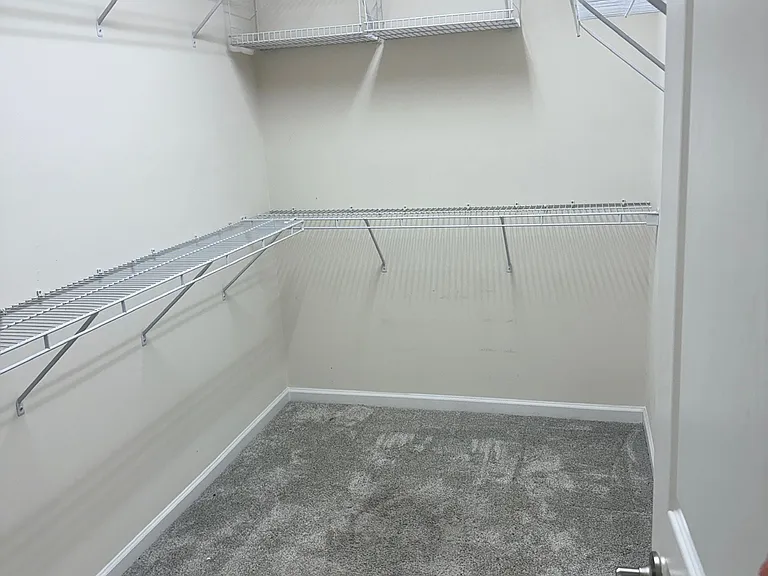 Walk-In closet in Primary Bedroom