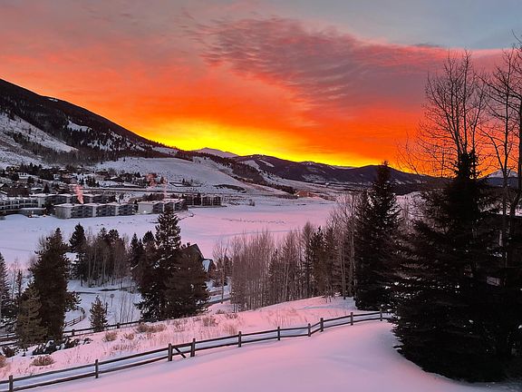 Winter view from back deck.