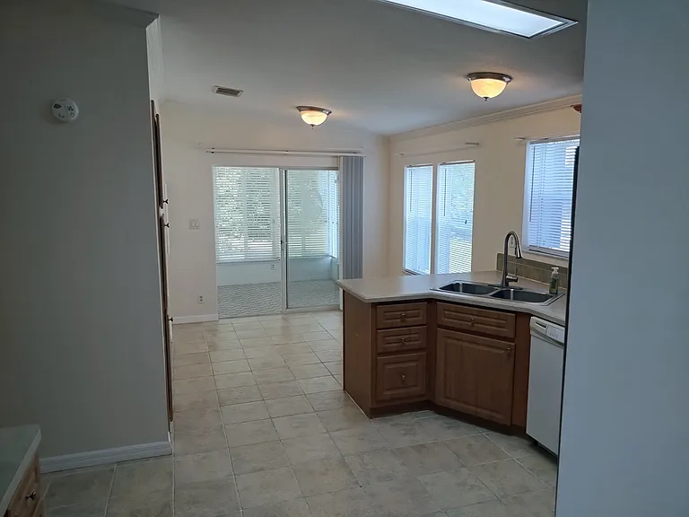 Kitchen with breakfast area