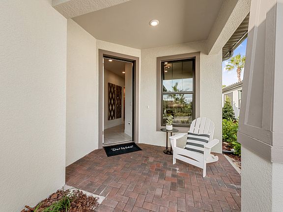 Welcoming front porch