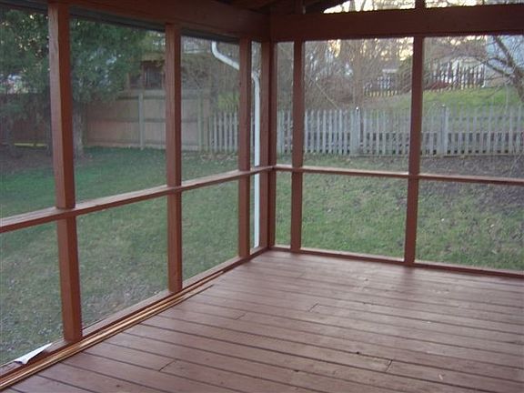 Screened in Deck
