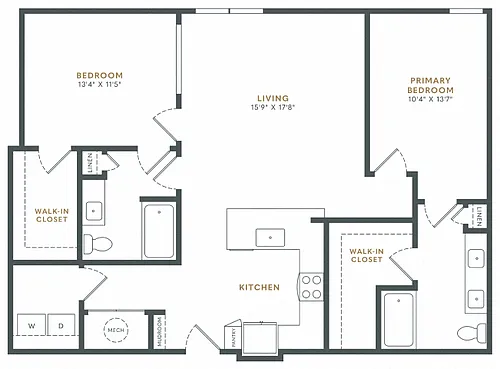 Floor plan B6