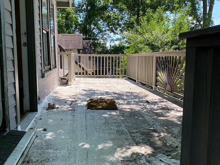 front deck