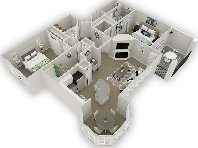 Washington floor plan Lowry Park