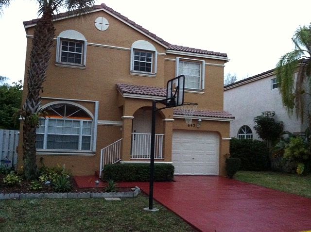 Front of the house
