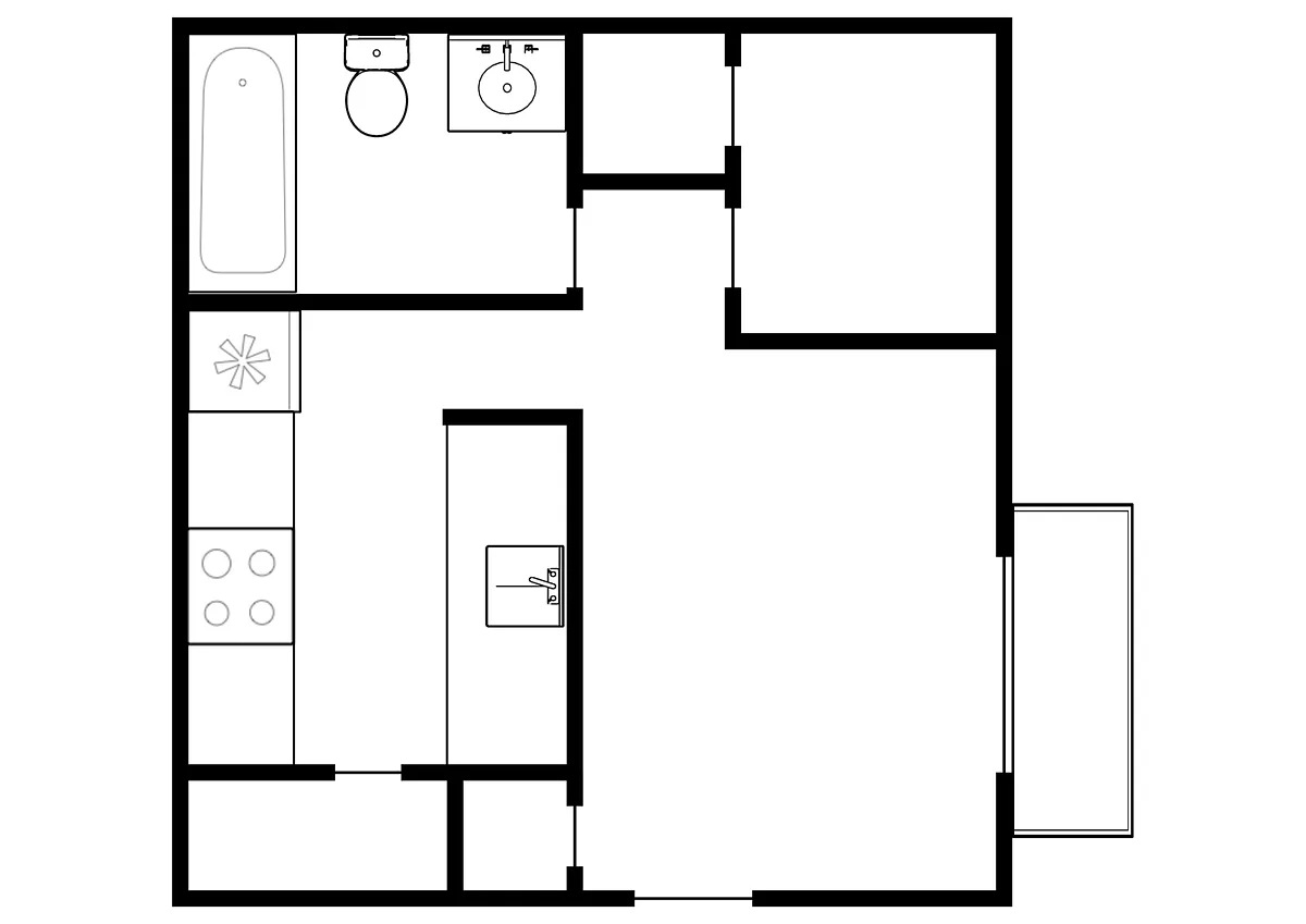 Floor plan A1P North