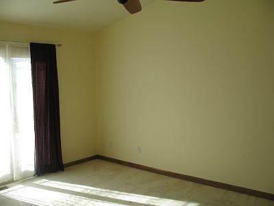 Master Bedroom with walk out to patio