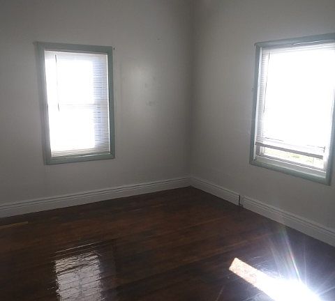refinished living room floor