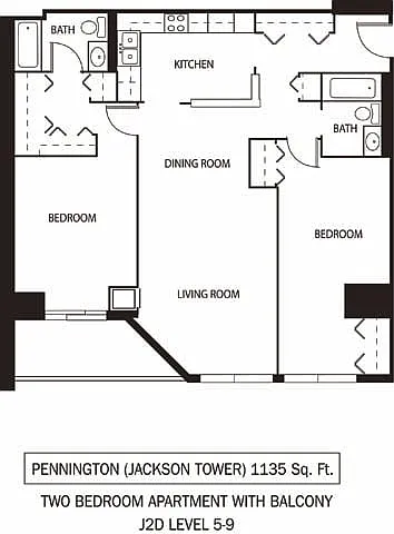 Floor plan Pennington