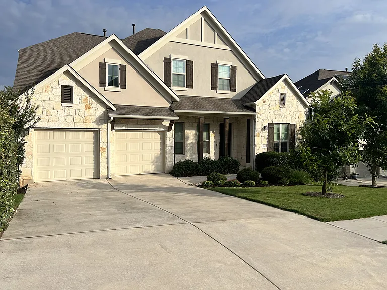 Exterior view - front of home.