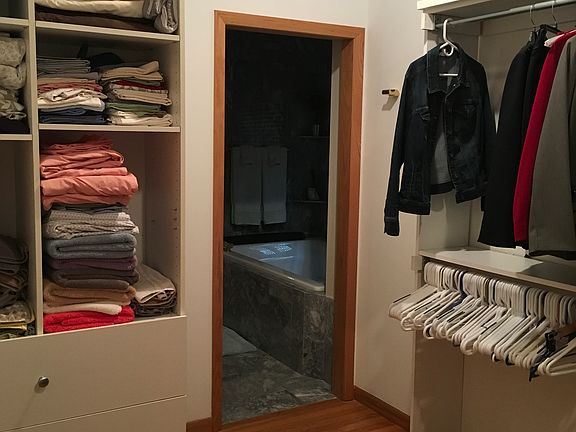 Master BR Walk-in Closet
