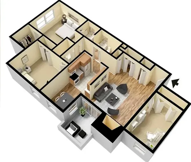 3 Bedroom 1.5 Bathroom 3 Bedroom 1.5 Bathroom
