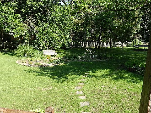 Small part of the back yard.