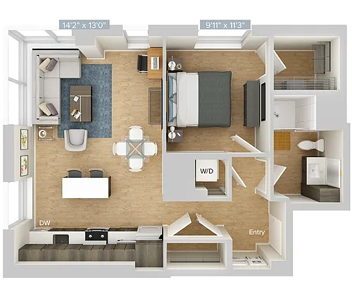 Floor plan A19-790