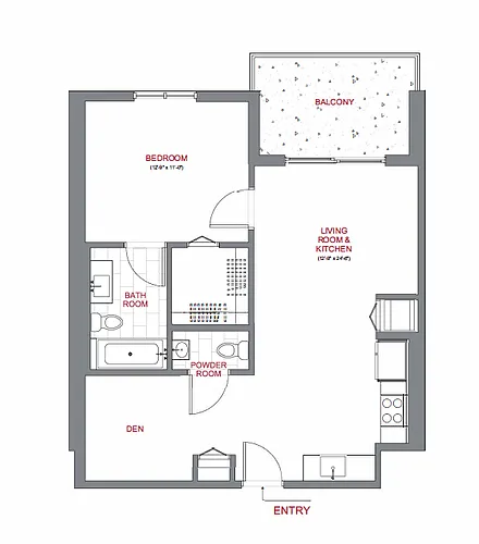 Floor plan D