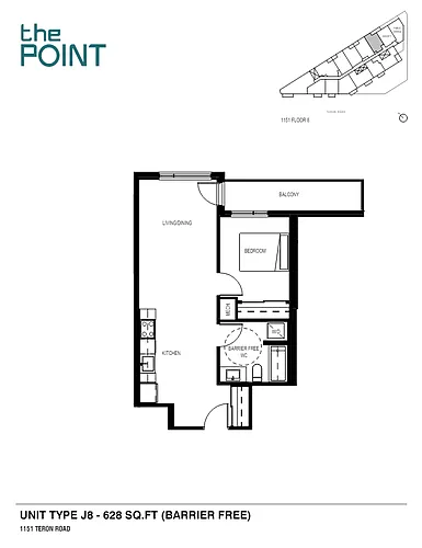 Floor plan 1151-J8