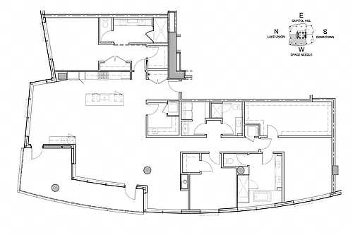 Floor plan 3 Bedroom DSPH1
