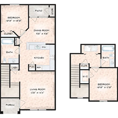 Floor plan C1