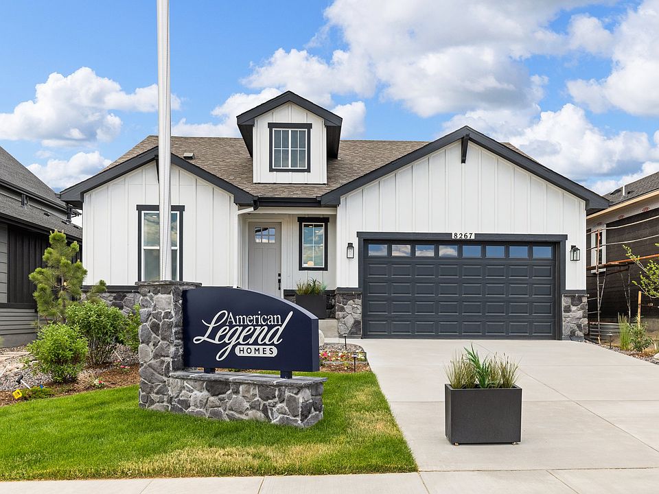 Sterling Ranch Homestead - American Legend Homes Model Home - Exterior Elevation