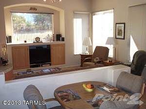 Flatscreen TV in Family Room of Kitchen