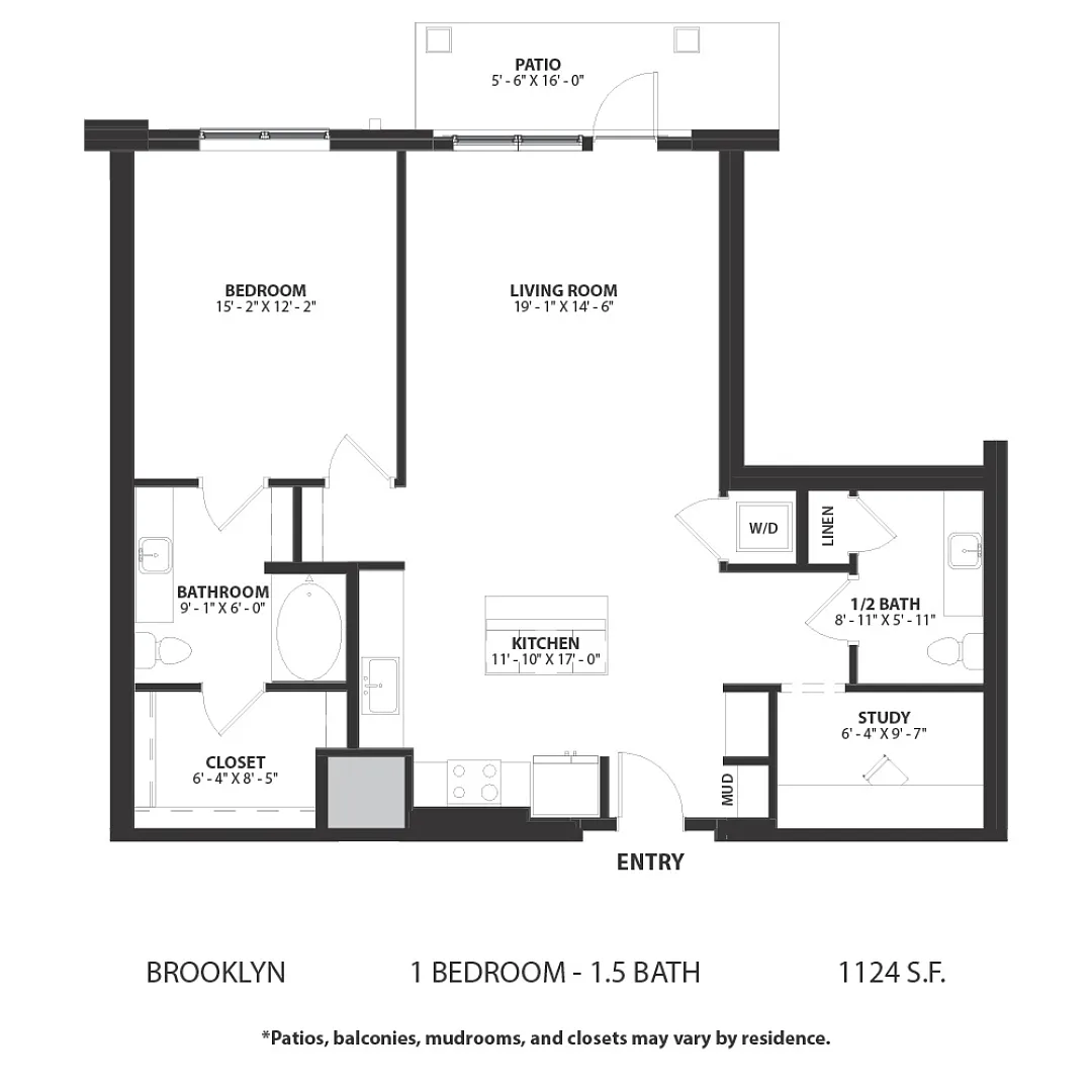Floor plan Brooklyn