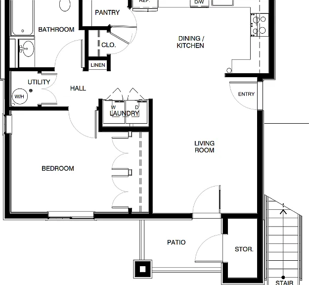 1 Bedroom (1B) Type B 1 Bedroom (1B) Type B
