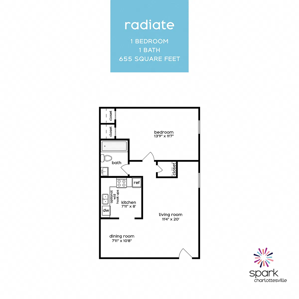 Floor plan Radiate
