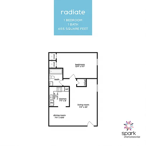 Floor plan Radiate