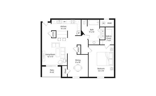 Floor plan A6R