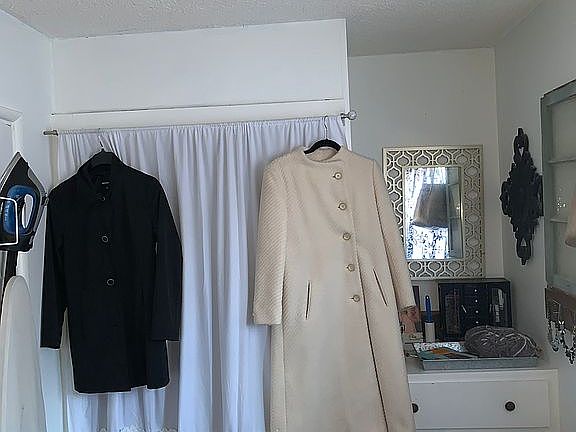 Master walk-in closet