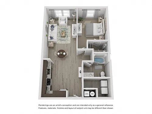 Floor plan The Astoria