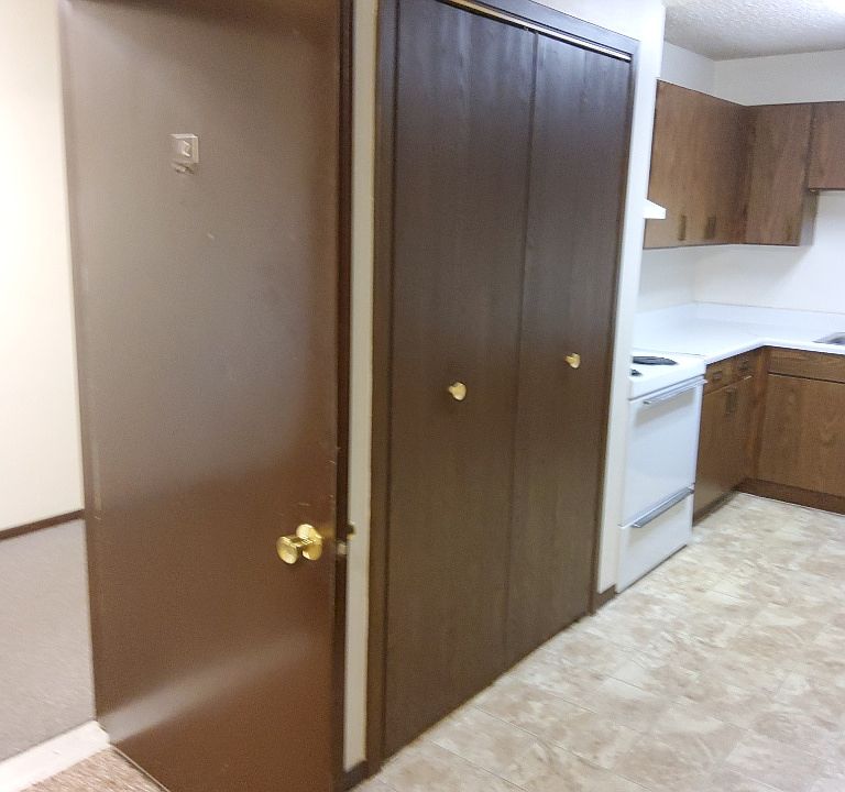 Entry from hallway into kitchen