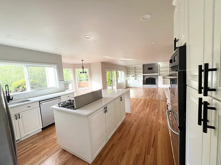Kitchen and Family Room