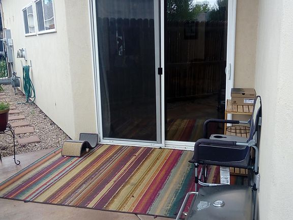 Patio on North side