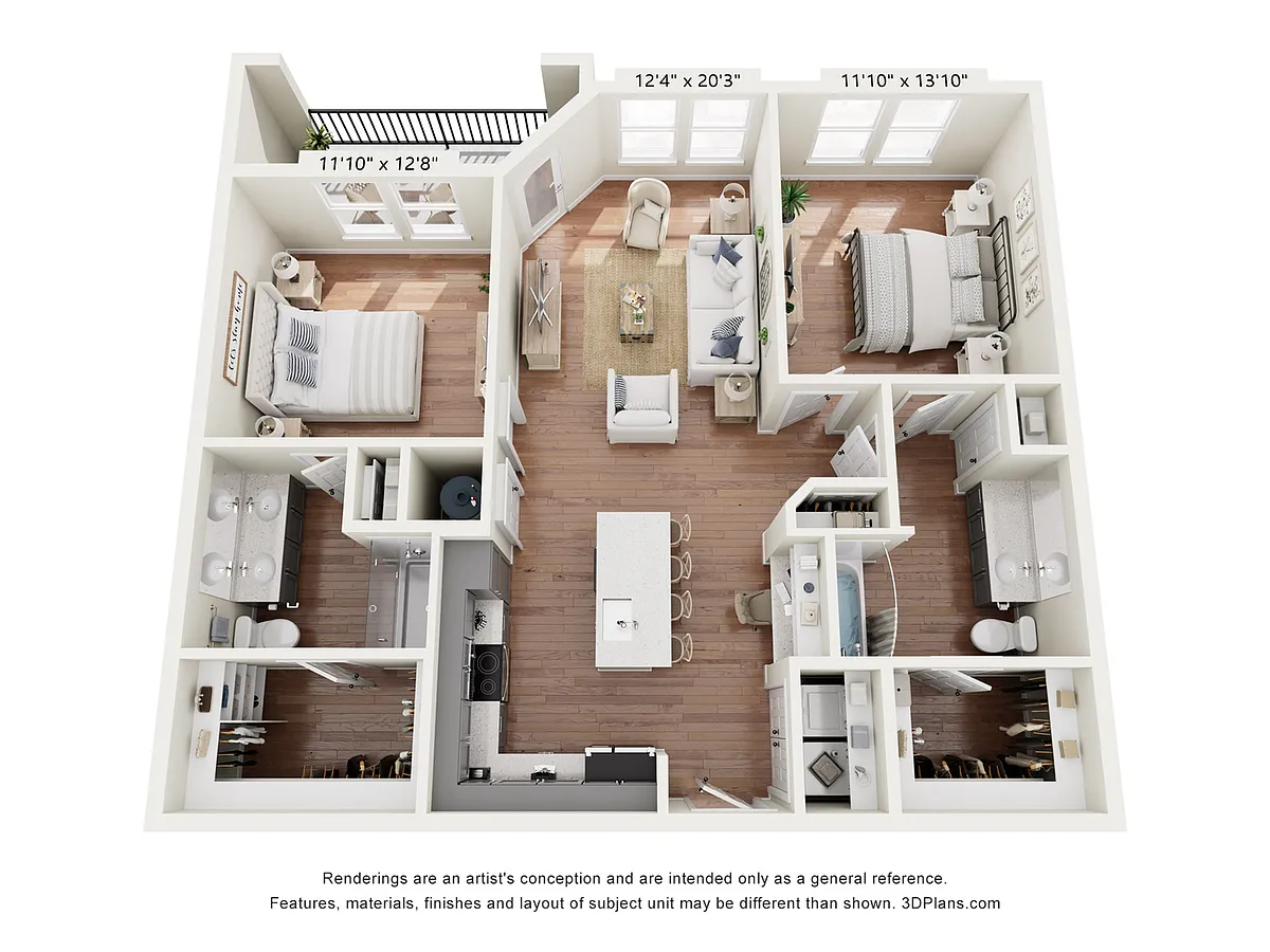Floor plan Adams