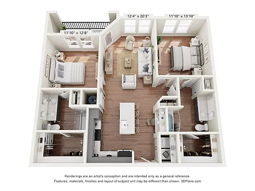 Floor plan Adams