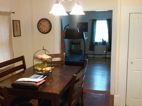 Dining room into living room