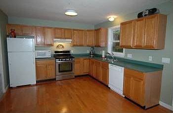 bright open kitchen, all appliances are now SS