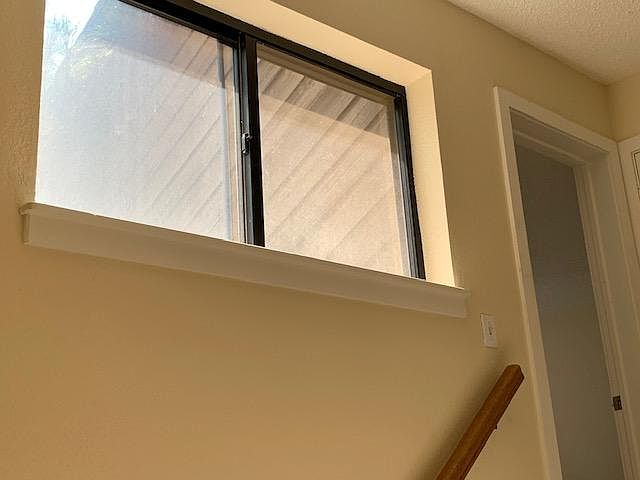 Clerestory window in stair well