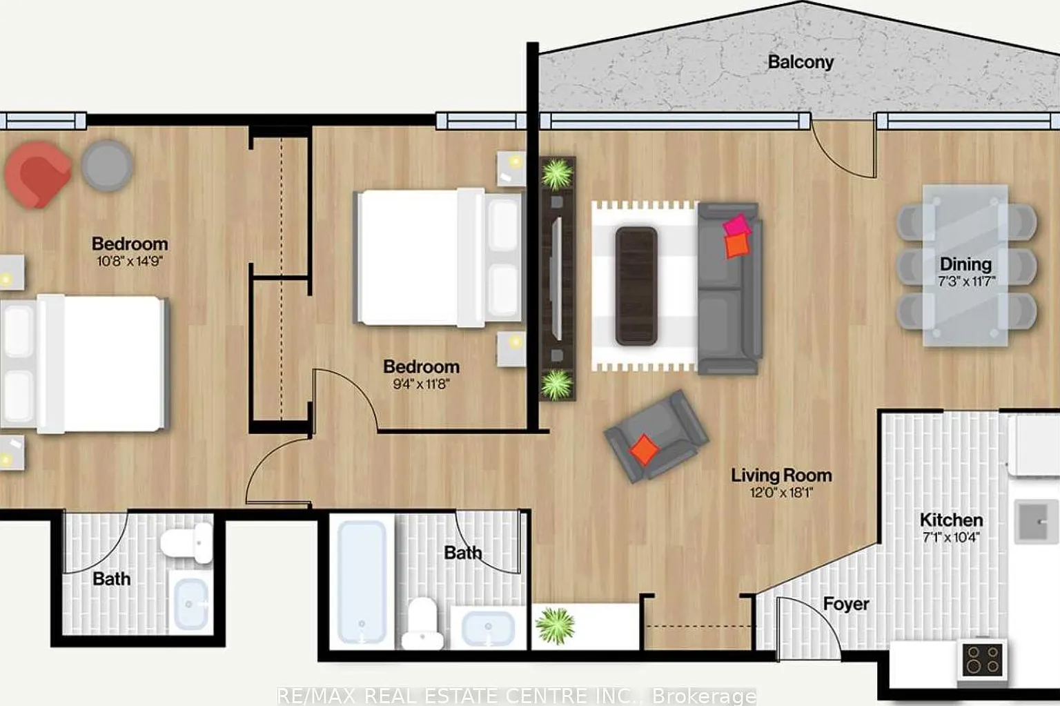 2 bed, $2,250 — Photo 2