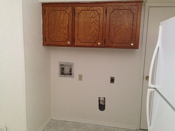 washer/dryer hook up